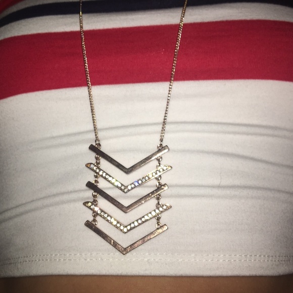 Long Gold Necklace - Picture 2 of 4